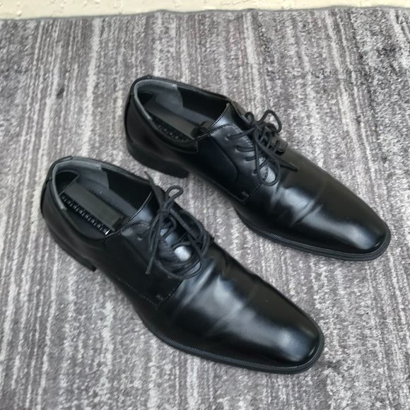 Alfani Mens Andrew Lace Up Dress Oxfords, Black, Size 10.5 M - Mens Casual main image 9